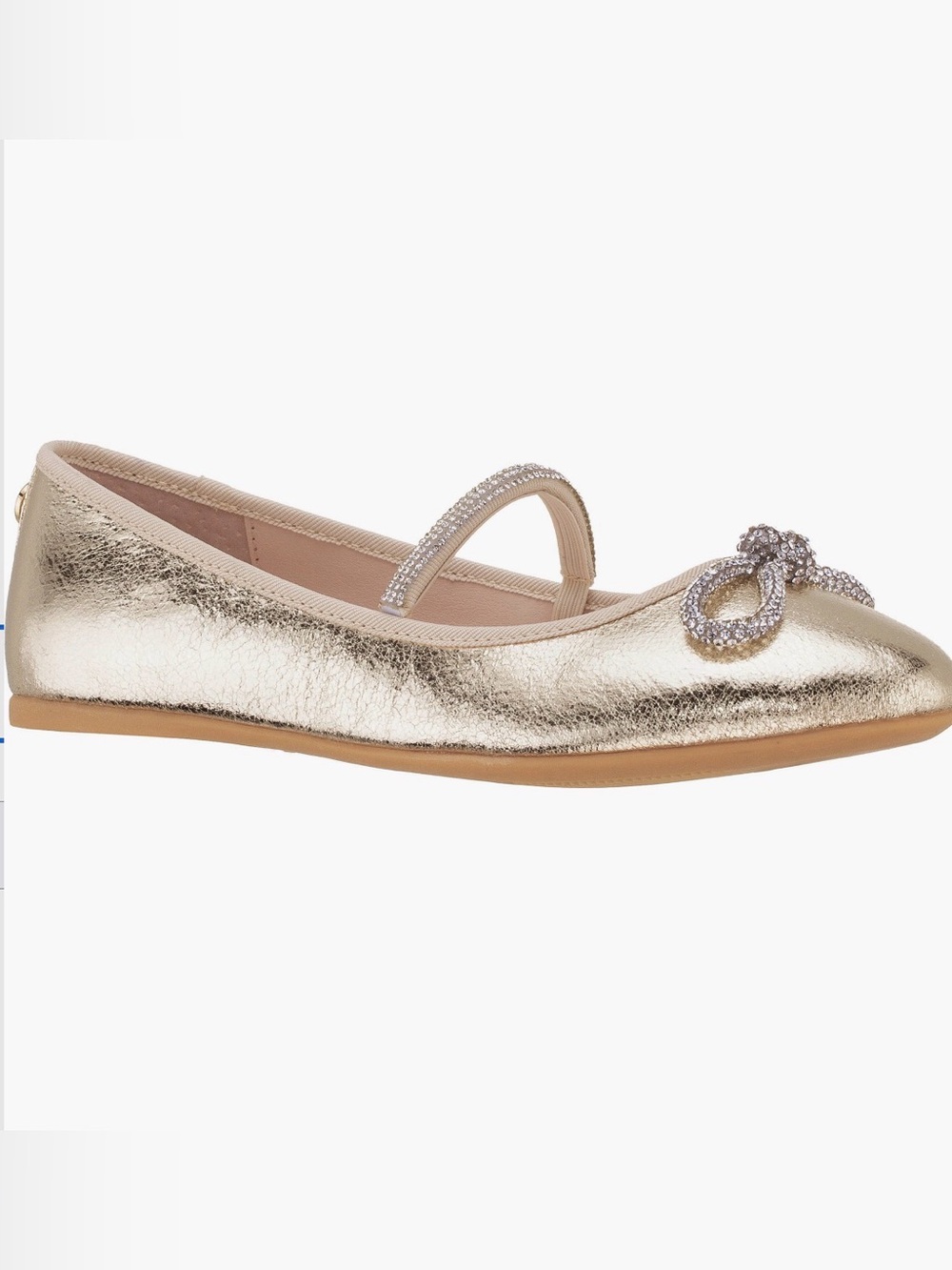 NEW…Nina Kendalla Metallic Ballet Flat